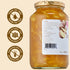 KPANTRY 35.27 oz (1kg) Korean Yuja Tea (Honey Citron & Ginger) Yuzu Marmalade Concentrate with Real Citrus Slices