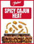 29.5 oz (Pack 1), Fisher Snack Spicy Cajun Trail Mix, of Resealable Jar, Bold & Crunchy Snack Mix with Peanuts, Corn