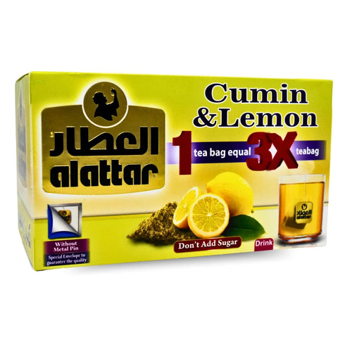 Generic AlAttar Natural Drink Herbal Cumin & Lemon Tea Herbals Herb Herbs No