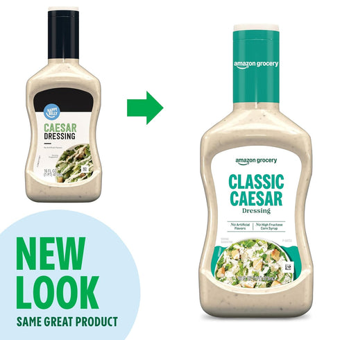 16 Oz Amazon Grocery, Classic Caesar Dressing, Fl