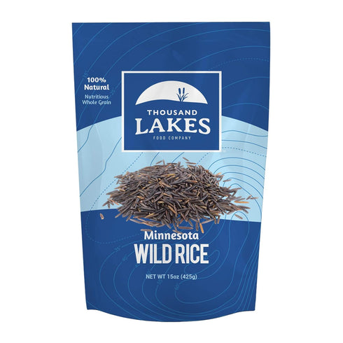 Thousand Lakes Minnesota Grown Wild Rice - 15 ounces | 100% Wild