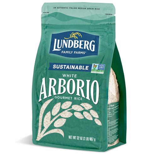 Lundberg White Arborio Rice - Short-Grain White Rice, Creamy Texture for Making