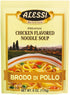 Alessi Soup Mix Brodo di Pollo Chicken Flavored Noodle Soup, 6 Ounce