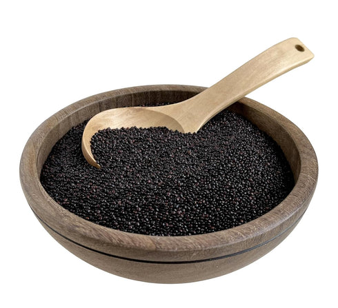 Andean Foods Organic 1 lb, 16 oz Black Quinoa PREMIUM QUALITY Superfood Grain Non-GMO, Gluten Free, Vegan