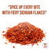 Sichuan Chili Flakes 1LB (16oz) - Traditional Red Pepper Spices for Thai, Korean, Mexican Dishes