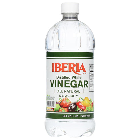 32 oz Iberia Distilled White Vinegar, fl