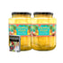 2 Pack Pineapple Spears in Coconut Water 42 oz Jar, Ready-to-Eat Fruit