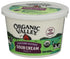 16 Oz Organic Valley Organic Regular Sour Cream