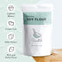 Scratch Premium Defatted Soybean Flour - Gourmet Baking Ingredients - Contains Calcium, Iron, Potassium, Protein, & Dietary Fiber - Rich Nutty Flavor - Low in Fat - Healthy Flour Substitute (10oz)