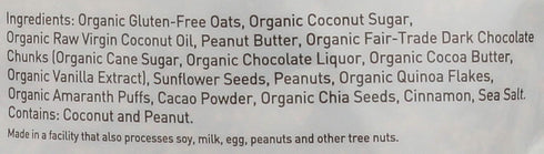 10 Purely Elizabeth, Granola Nut Butter Chocolate, Ounce