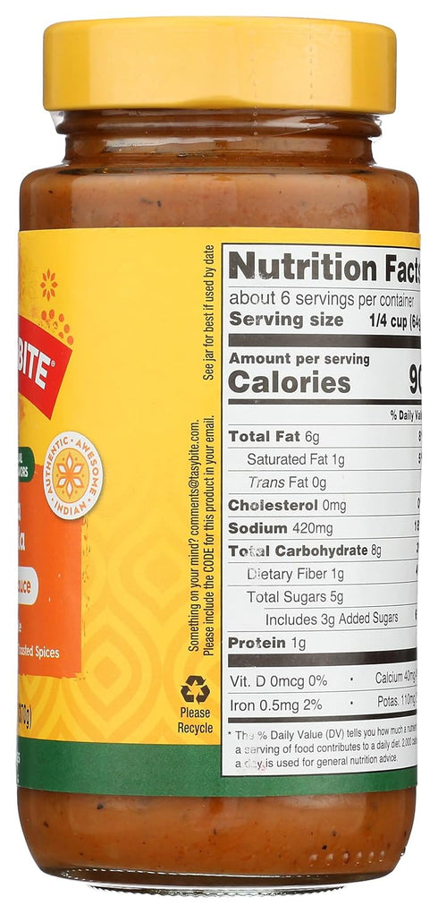 Simmer 13 OZ TASTYBITE Tikka Masala Sauce