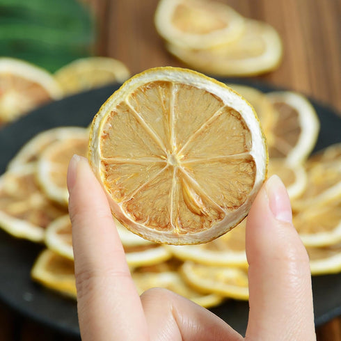 Slices,8.82oz/250g, Cocktails,100% Dried Lemon Dehydrated Fruit Slices For Natural No Additives No Sugar Added,Natural