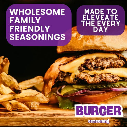 GLP-1 7.5 oz Everything But The Burger Seasoning | Gourmet Seasoning | Artisanal Spice Blend | All Natural | Ultra