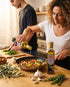 1904 8.5 Oz (250 ml), BASSO - Rosemary Oil, Infused Premium Extra Virgin Olive Oil, Fl Aromatic Essence, Enhance Flavor