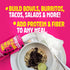 Pack 7 Fillos ToPPERFECTO Black Beans Salad Topper - of - Seasoned Latin-Style Black Beans with Olive Oil and Spices