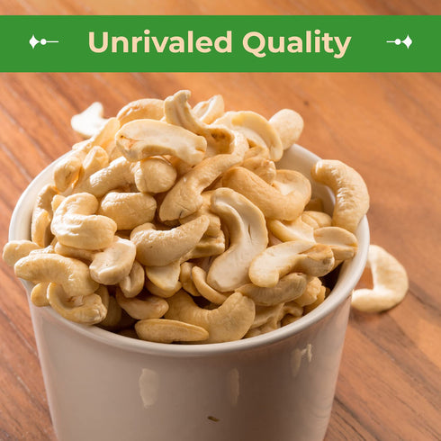 Bulk,1 (LB) Sincerely Nuts - Raw Cashews Pieces Unsalted | Healthy Snack, Source of Protein | Keto and Paleo Friendly