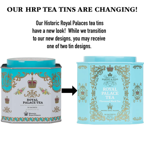 30 Harney & Sons Royal Palace Tea | Black Teas with Lemon and Grapefruit Flavors, Sachets, Historic Royal Palaces