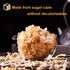9.8oz 280g, KachiKachi Yellow Rock Sugar - | Made of Cane, Small Grains | Brown Sugar Cubes | Old-fashioned |