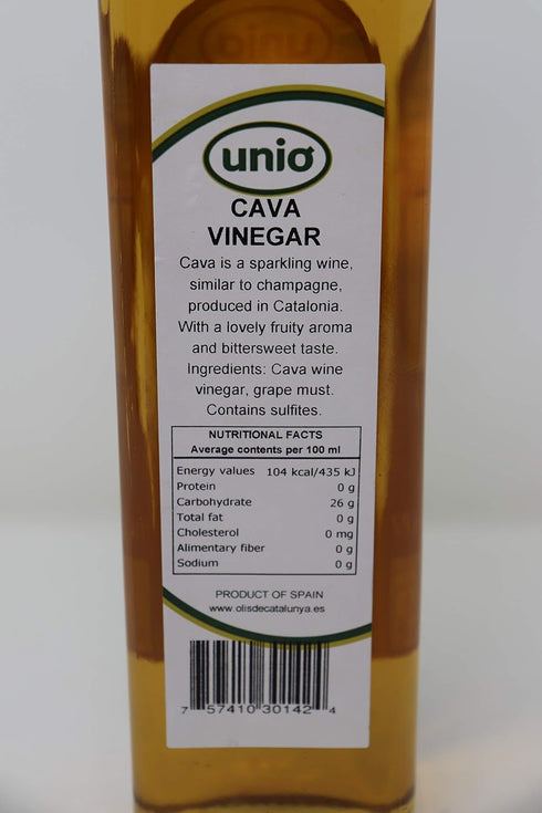 17 Unio Cava Wine Vinegar Imported From Spain Ounce Bottle