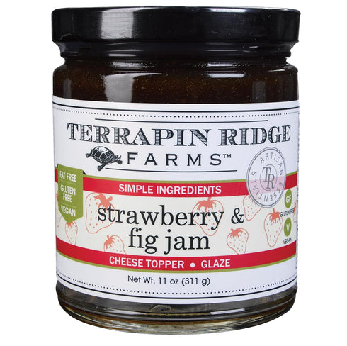 Terrapin Ridge Farms Gourmet Strawberry and Fig Jam Sweet & Zesty Jam
