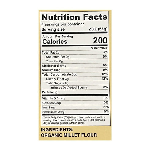 Organic Proshop (4 Pack) Organic Millet Rotini