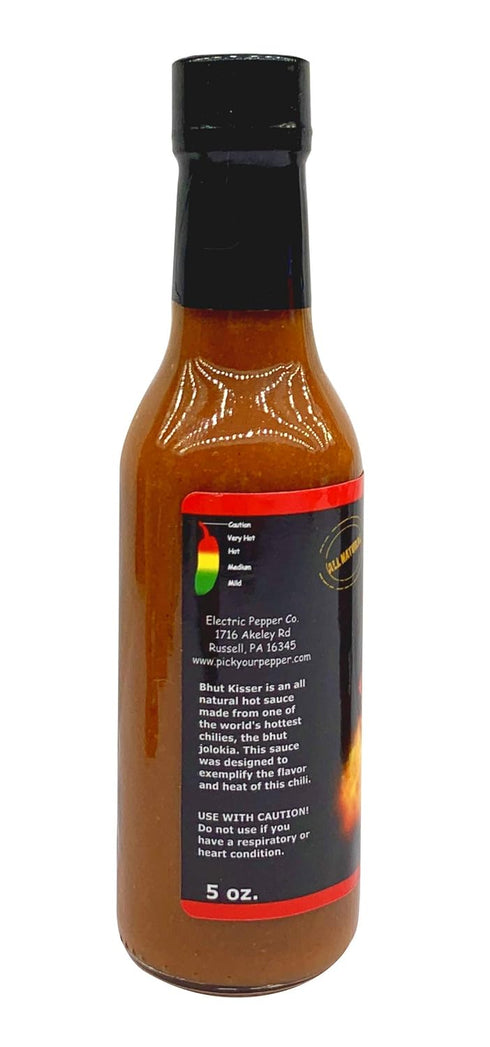 Wicked Tickle Ghost Pepper Hot Sauce Bhut Kisser Very Hot Award Winning Sauce