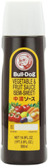 Bull-Dog , Vegetable & Fruit Sauce, 16.9-Ounce Units (Pack of 4)