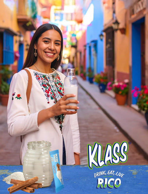 40 Packets, 5 Packet Klass Aguas Frescas, Powdered Drink Mix, Singles Zero Sugar & Caffeine-Free Powder Water Drink
