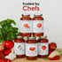 24oz (Pack 3) Dave's Gourmet Organic Spicy Heritage Red Pasta Sauce - Jar of - Zesty & Rich Tomato Chili Blend