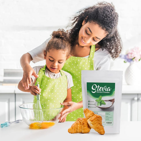 CCnutri 7oz(199g), Stevia Pure Stevia Powder Sweetener Premium Sugar Substitute-No Fillers, No Bitterness, Zero