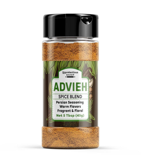 Unpretentious Advieh Spice Blend, 5 Tbsp, Floral & Sweet Spice Blend for Persian Cuisine, Curries & Rice Pilaf