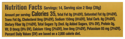 Salt Lick 12 (Pack 6) Honey Pecan BBQ Sauce, Gluten Free, Ounces