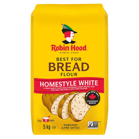 Robin Hood obin Hood Best For Bread Homestyle White Flour 5kg