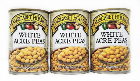 Generic 3 Pack of Beans and Peas Margaret Holmes (14.5oz, White Acre Peas)