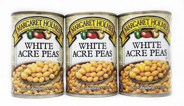 Generic 3 Pack of Beans and Peas Margaret Holmes (14.5oz, White Acre Peas)