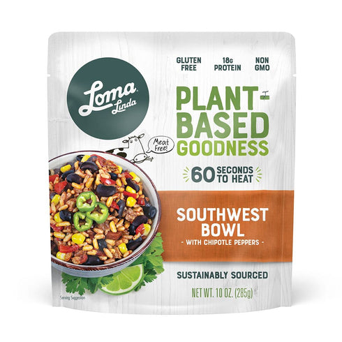 Loma Linda - Plant-Based Complete Meal Solution Packets (Southwest Chipotle Bowl (10