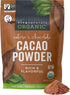Viva Naturals Organic Cacao Powder, 8 oz Unsweetened Cocoa Powder for Baking & Smoothies, Certified Vegan