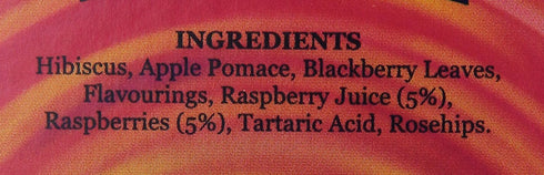 LONDON F&H COMPANY 20 1.4 Oz London Fruit & Herb Company Raspberry Rendezvous Tea, Tea Bags