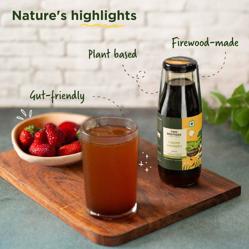 (500ml) Two Brothers Organic Farms Natural Liquid Jaggery