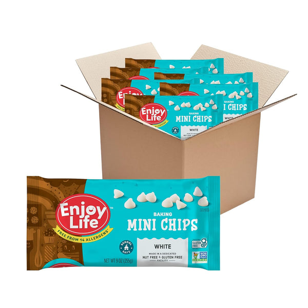 Enjoy Life Baking White Baking Chips, Dairy, Soy, & Nut Free, Non