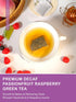 100 Count TeeLux Decaf Passionfruit Raspberry Green Tea, Passion Fruit & Raspberry Flavored Decaffeinated Green Tea
