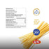 16oz 3 Pack La Fe Linguini Pasta - - Unenriched Semolina Wheat Italian Pasta Linguini - Cholesterol & Sodium Free