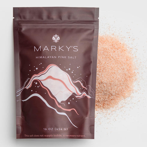 MARKY'S Himalayan Pink Salt - 16 oz / 454 g (Himalayan Fine)