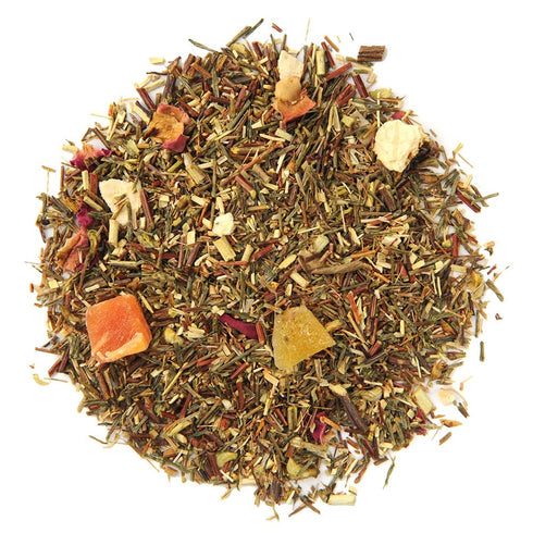 Organic Positively Tea Company Island Breeze Rooibos Tea, Loose Leaf, 4 Ounce