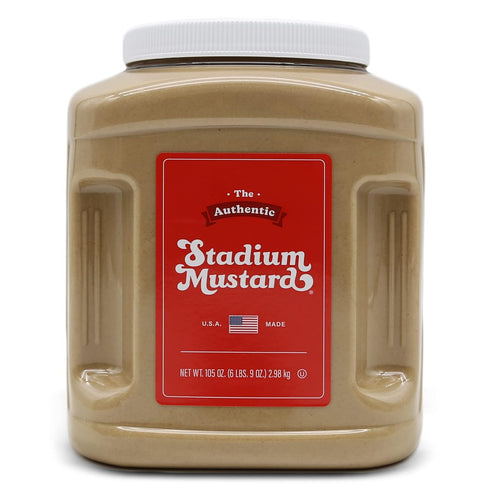 The Authentic Stadium Mustard. Bulk Food Service Jug. From Cleveland's Famed Municipal