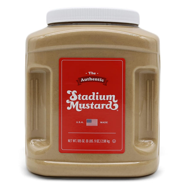 The Authentic Stadium Mustard. Bulk Food Service Jug. From Cleveland's Famed Municipal