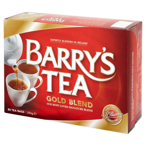 80ct 3-Pack (240 Barry's Tea Gold Blend Teabags), Direct from Barry's Tea in Ireland