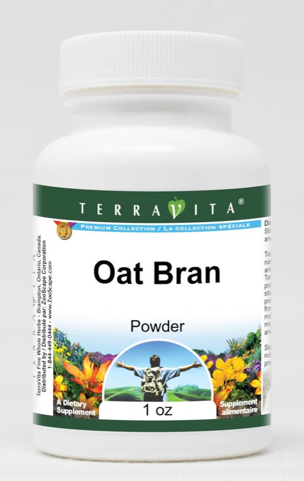 Terravita Oat Bran Powder (1 oz, ZIN: 520948) - 3 Pack