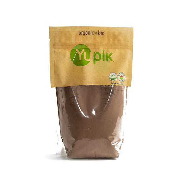 Yupik Organic Hot Chocolate Mix, 2.2 lb (35.2 oz), Vegan, Gluten-Free, GMO-Free,