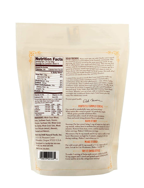 (2x18 oz.) Bob's Red Mill Muesli